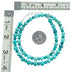 Navajo Sterling Silver Native American Turquoise Bead Necklace TX10319