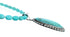 Sterling Silver Turquoise Navajo Bead Pendant Necklace Set TX10322