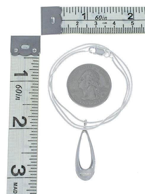 Southwest Turquoise Inlay Sterling Silver Snake Chain Necklace Pendant Set TX11323