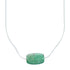 Navajo Turquoise Pendant Sterling Silver Italian Snake Chain Necklace Set TX11321
