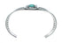 Navajo Turquoise Multistone Sterling Silver Cuff Bracelet TX11345