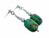 Navajo Turquoise Sterling Silver Bead Post Earrings TX11358
