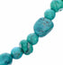 Navajo Sterling Silver Native American Turquoise Bead Necklace TX11392