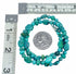 Navajo Sterling Silver Native American Turquoise Bead Necklace TX11392