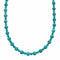 Navajo Sterling Silver Native American Turquoise Bead Necklace TX11391