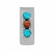 Native American Turquoise Coral Sterling Silver Navajo Money Clip TX11393