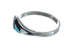 Multicolor Inlay Native American Sterling Silver Ring Size 6-1/4 AX125697