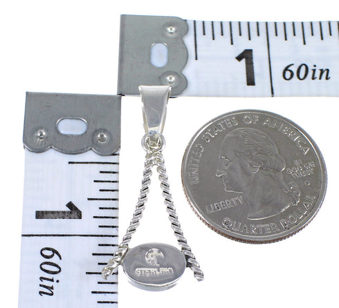 Multicolor Silver Southwestern Pendant YX70702