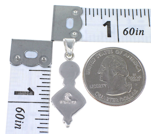 Sterling Silver Multicolor Southwestern Pendant YX70741