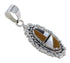 Southwestern Silver Multicolor Pendant YX70746