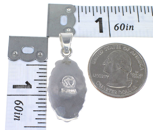 Southwestern Silver Multicolor Pendant YX70746