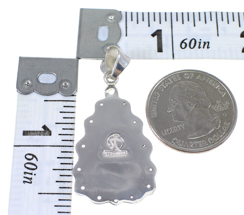 Southwest Multicolor Silver Pendant YX70750