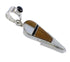 Southwestern Multicolor Sterling Silver Pendant YX70758