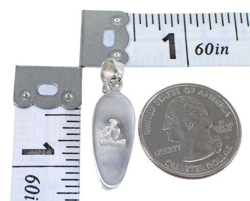 Southwest Silver And Multicolor Inlay Pendant YX70760