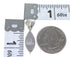 Southwestern Sterling Silver And Multicolor Inlay Pendant YX70775