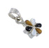 Southwest Multicolor And Silver Flower Pendant YX70786