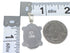 Sterling Silver Multicolor Inlay Southwest Pendant YX67925