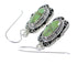 Southwestern Turquoise Authentic Sterling Silver Hook Dangle Earrings YX79100