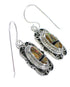 Southwest Multicolor Sterling Silver Hook Dangle Earrings WX71649