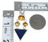 Silver Southwest Lapis And Amber Pendant QX77270