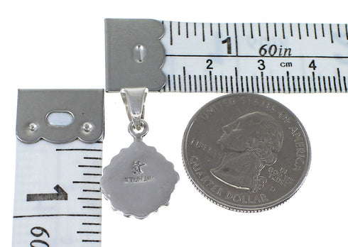 Sterling Silver Turquoise Pendant AX78513