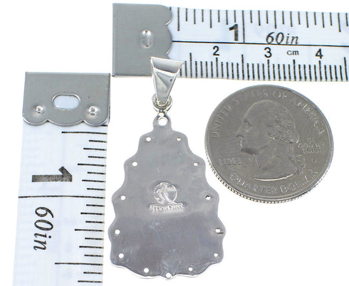 Turquoise Opal Silver Pendant AX76491