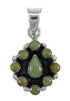 Southwest Sterling Silver Turquoise Pendant YX75700