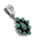 Southwestern Sterling Silver Turquoise Pendant YX75702