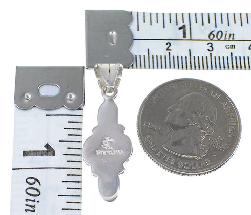Southwest Silver And Turquoise Pendant YX75710