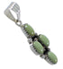 Southwestern Silver And Turquoise Pendant YX75711