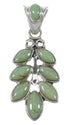 Turquoise Southwestern Genuine Sterling Silver Pendant YX75768