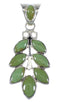 Turquoise Southwestern Authentic Sterling Silver Pendant YX75770