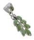 Turquoise Southwestern Authentic Sterling Silver Pendant YX75770