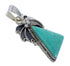 Southwestern Turquoise Sterling Silver Pendant YX77331