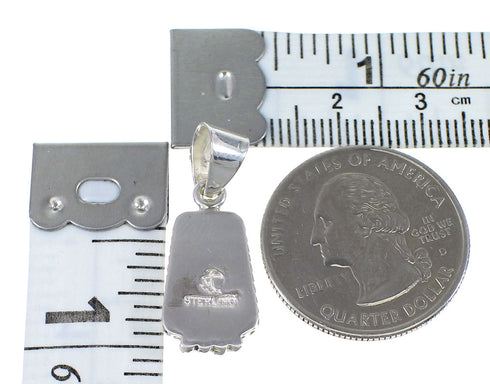 Sterling Silver Turquoise And Opal Pendant YX76591