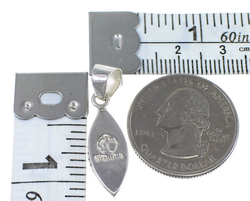 Silver Opal Turquoise Pendant YX76593