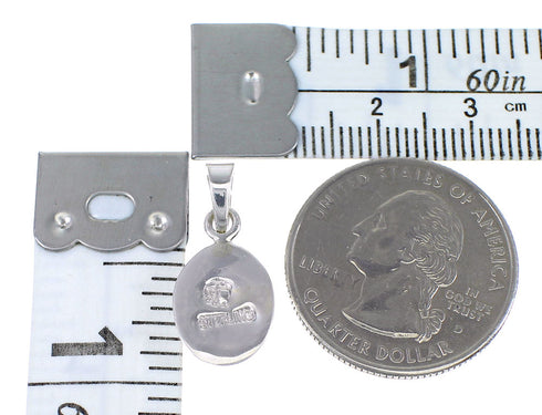 Silver Opal And Turquoise Pendant YX75977