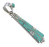 Opal Turquoise And Silver Southwest Pendant YX76013