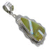 Authentic Sterling Silver Turquoise And Opal Southwestern Pendant YX76052