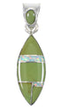 Silver Opal And Turquoise Pendant YX77603