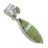 Silver Opal And Turquoise Pendant YX77603