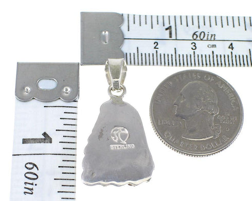 Turquoise Opal Silver Flower Pendant YX77631