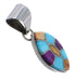 Sterling Silver Multicolor Southwestern Pendant YX77654