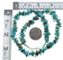 Southwestern Sterling Silver And Turquoise Bead Necklace YX76685