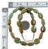 Southwestern Genuine Sterling Silver And Turquoise Bead Necklace YX76959
