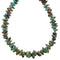 Navajo Native American Sterling Silver Turquoise Bead Necklace YX76981