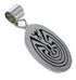 Man In The Maze Silver Native American Calvin Peterson Pendant QX77880