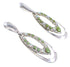Turquoise And Opal Silver Southwest Post Dangle Earrings QX81869