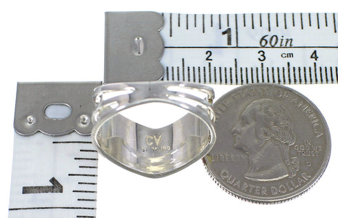 Multicolor Southwest Sterling Silver Ring Size 6-1/2 WX81149