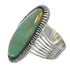 Southwest Authentic Sterling Silver Turquoise Jewelry Ring Size 5-1/2 QX85558